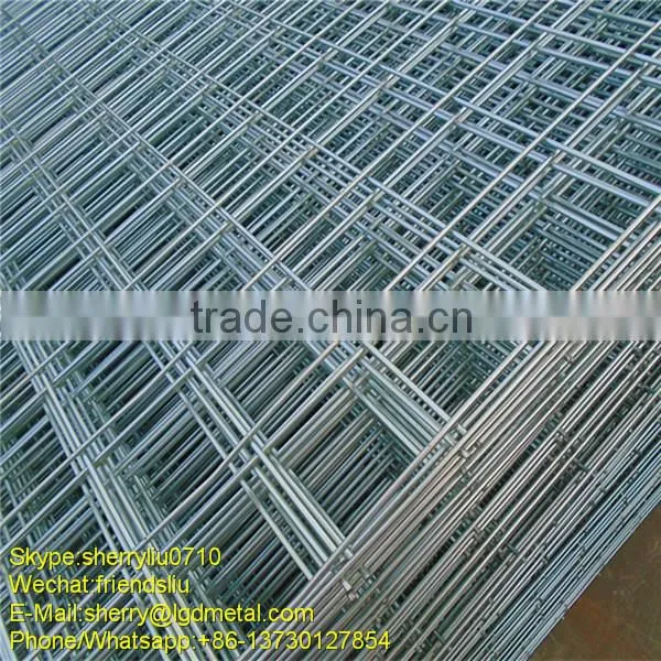 Low Carbon steel Hot Dipped Galvanized Welded Wire Mesh of high quality---WMSL008