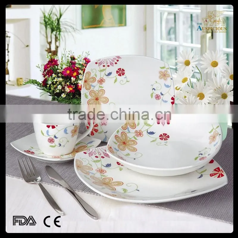 hotsale 20pcs new bone china tableware dinner set with good quality