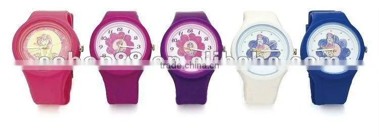 colorful energy silicone waterproof anion watch