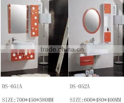 pvc bathroom vanity/commercial pvc bathroom vanities/slim pvc bathroom vanity