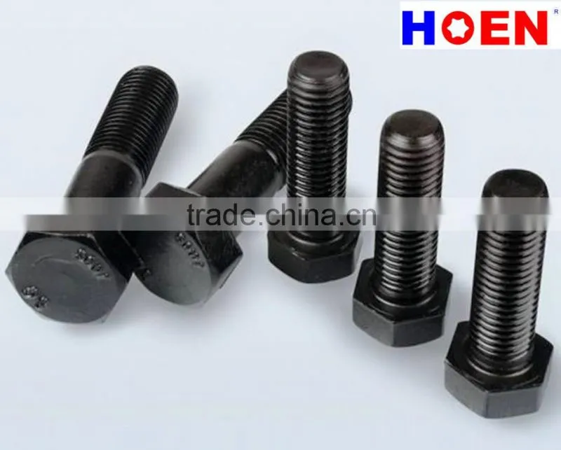 black zinc class 8.8 high strength bolt