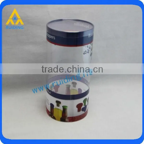 custom blister plastic gift tube packaging