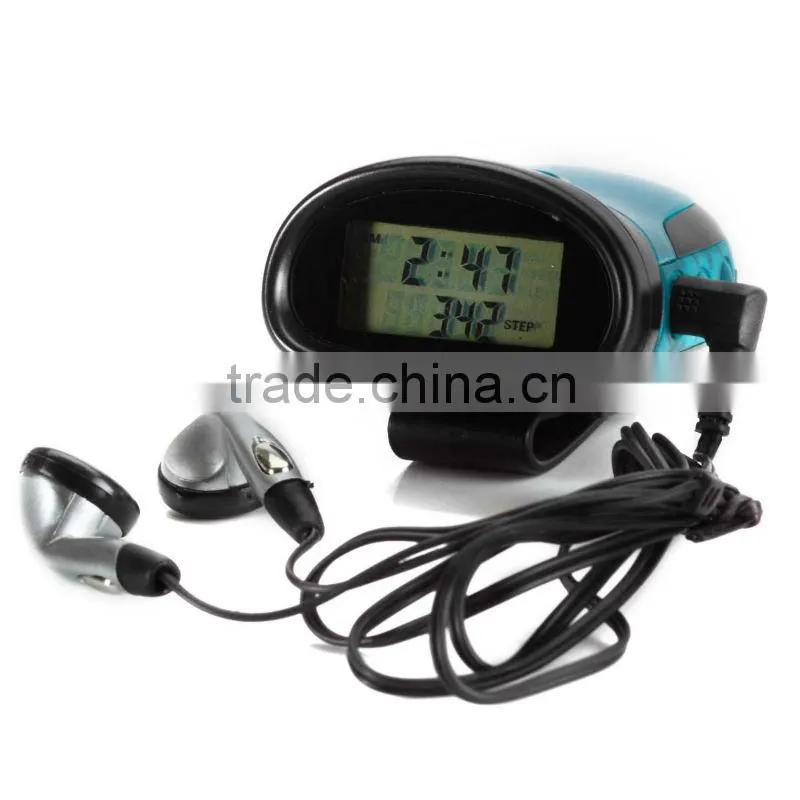 pedometer radio/FM radio