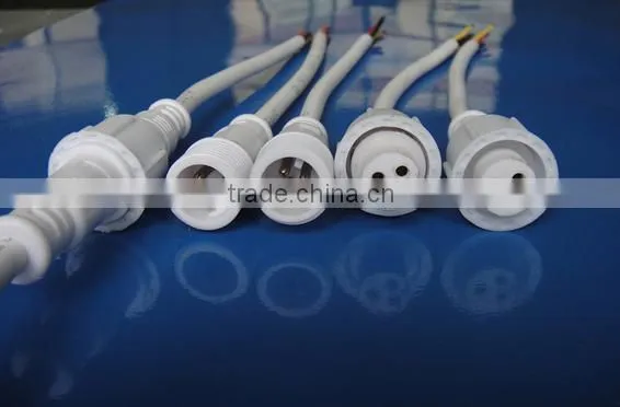 2 Pin/3 pin IP68 Waterproof Power Connector Cable with Male and Female