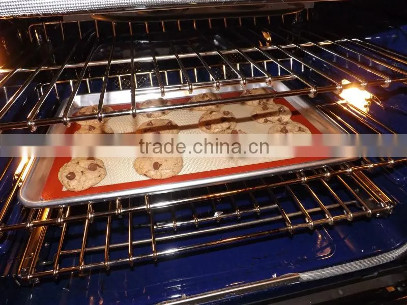 Super adsorption silicone fiberglass baking mat