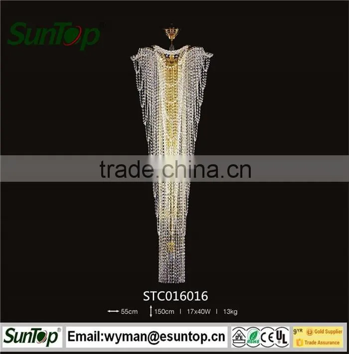 home decoration crystal ceiling lamp / energy saving crystal lighting /modern crystal lighting