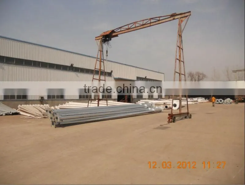 Kehua 95W Single/Double Arm LED Steel Street Light Pole CE/TUV/ISO