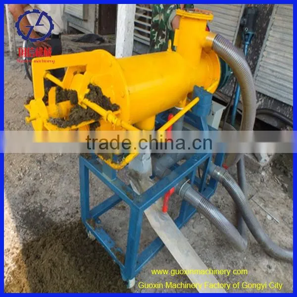 LONG CONTINUOUS STABLE WORKING STABLE ANIMAL MANURE DEWATERING MACHINE