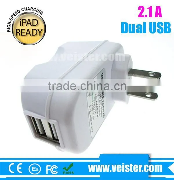 12v 2a usb wall charger 3g universal travel charger