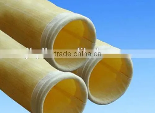 high efficiency of dust removing needle felt PPS filter bag