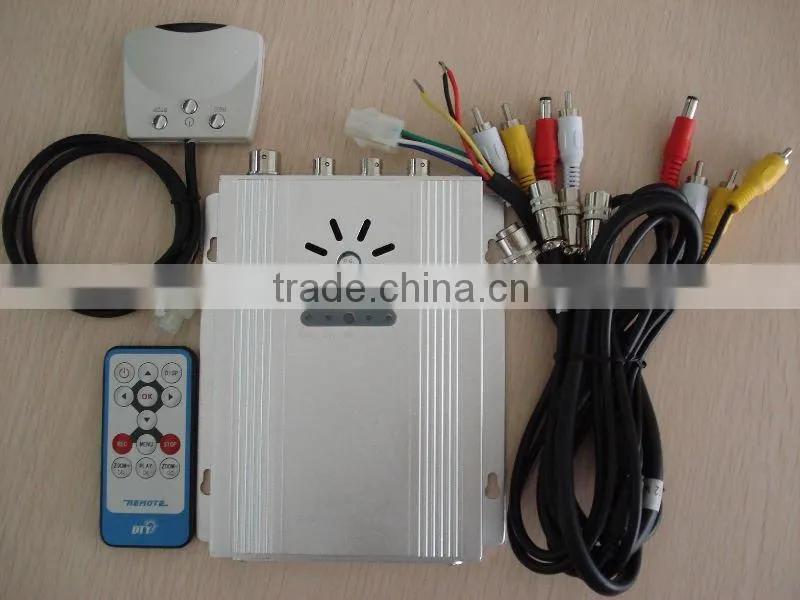 digital video recorder with D1 resolution and 2ch audio and video record