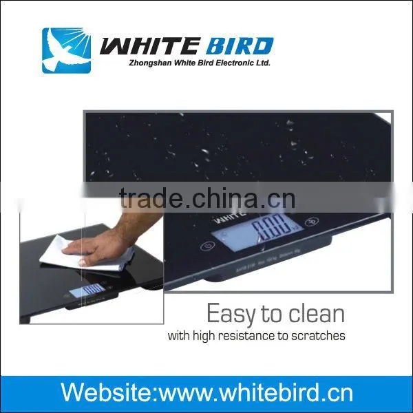 Safir digital glass platform weighing scale 100kg/200kg