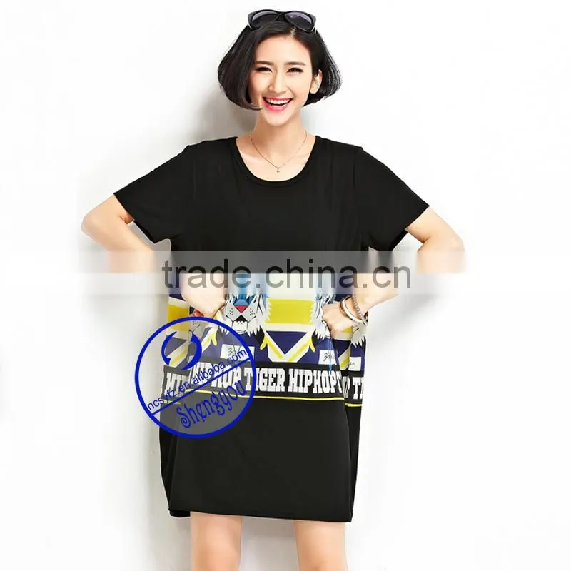 2015 China supplier custom women white t-shirt wholesale