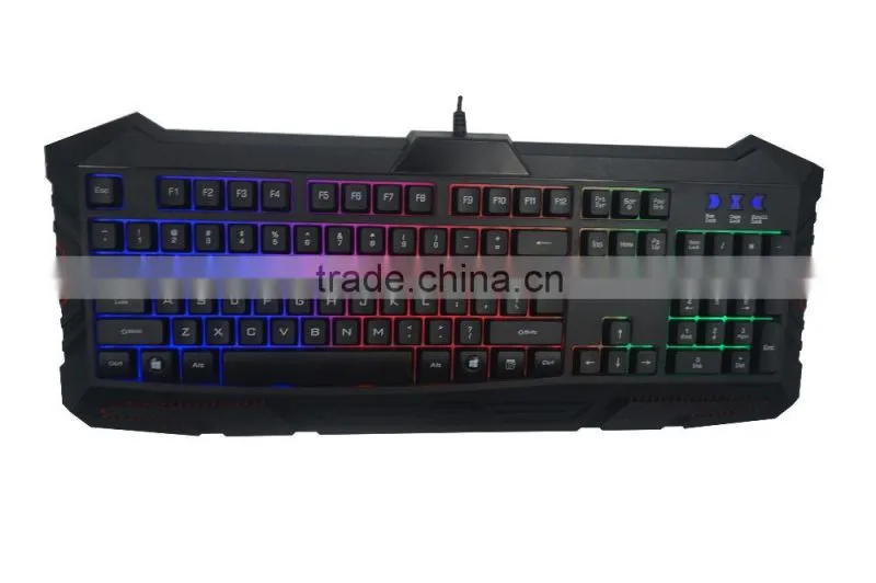 Factory price USB 104 keys RGB backligth computer gaming keyboard