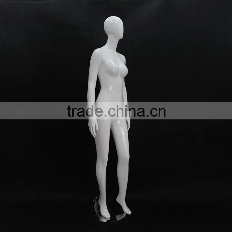 high gloss and transparent unbreakable plastic mannequin