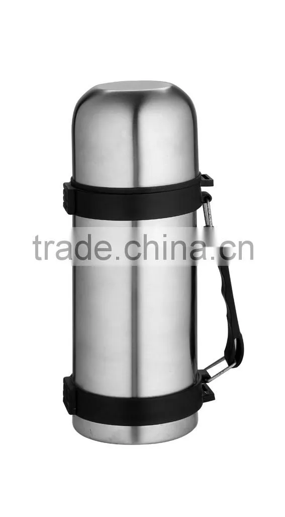 promotion gift double stainless steel metal arabic coffee pot, metal vacuum flask