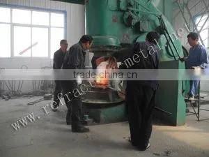 molybdenum rod with black machined or grounded surface