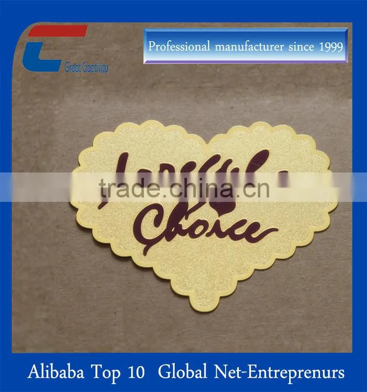 Factory Price Wholesale Gold Metal Member Card