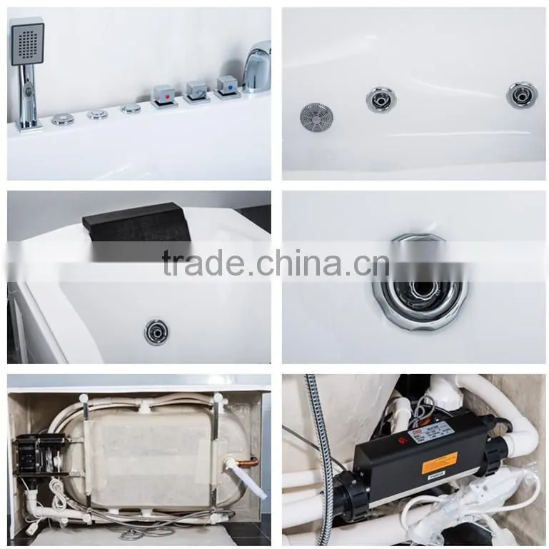 China bathtub manufacture spa capsule hydro massage, american spa, indoor whirlpool