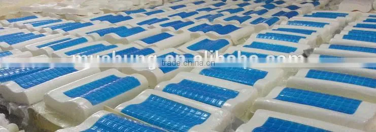 cooling viscoelastic memory foam pillow