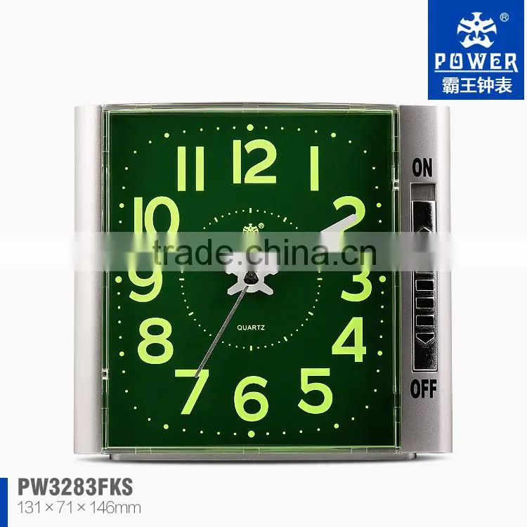 High Quality Plastic Vaerst Alarm Clocks And Silent Alarm Clocks With Quartz Sweep Movement & Snooze Function & Light Function