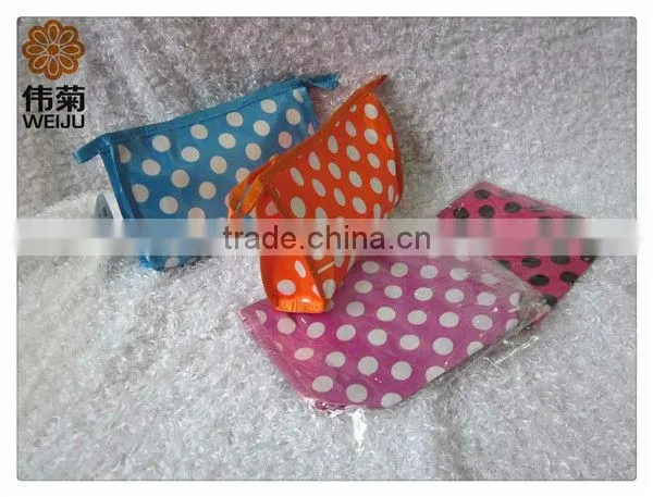 Red Polyester Net Pencil Case