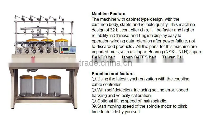 MCSH22-60 computerized wire coiling machine