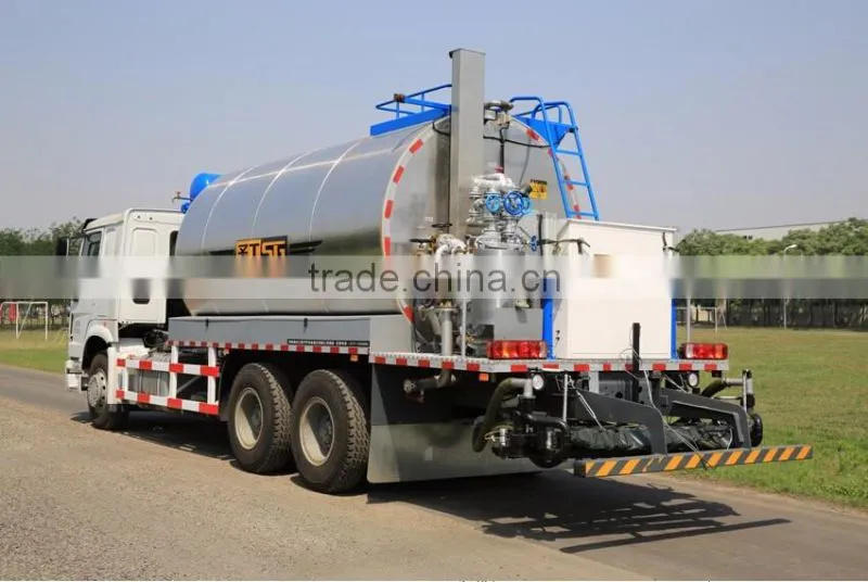 8000 Liter Emulsion Asphalt, Computerized Emulsion Asphalt Distributor