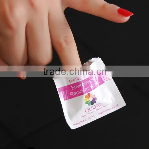 Newest 200pcs professional Uv Nail Gel Polish Remover Wraps