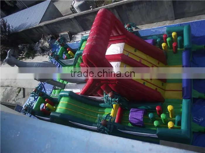 Hot cheap Inflatable amusement park funworld inflatables