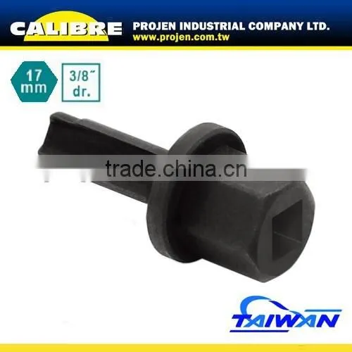 CALIBRE 17mm 3/8" Dr Plastic Oil Drain Plug Assembly Tool