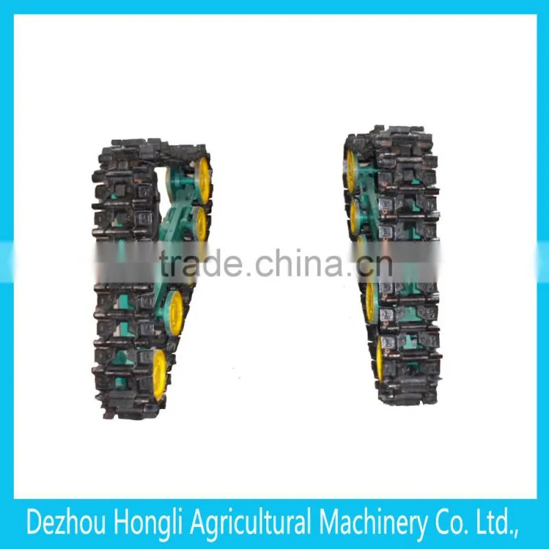 agriculture machinery track chassis with rubber coating