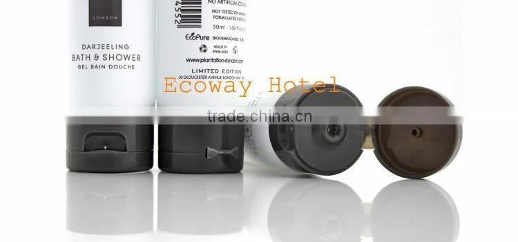 Cheap disposable white shampoo tube with flip cap 20ml 30ml 40ml