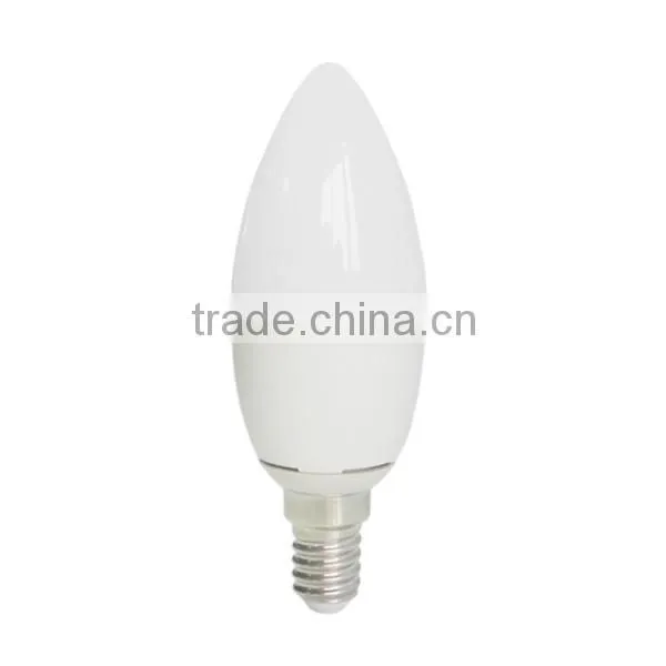 LED lamp decorative bulb wholsale cheap price Candle LED C37 bulb led motion light 4W E14 LED bulb housing the led lights