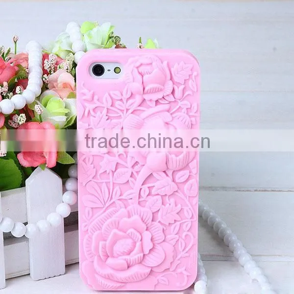 2014 silicone phone case for iphone 5 made in china
