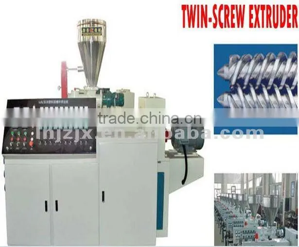 Two screw extruder