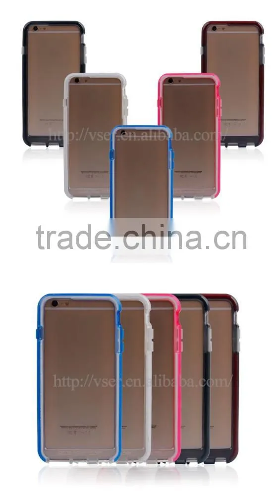 new arrival transparent frosted back cover case for iphone 6 plus alibaba express