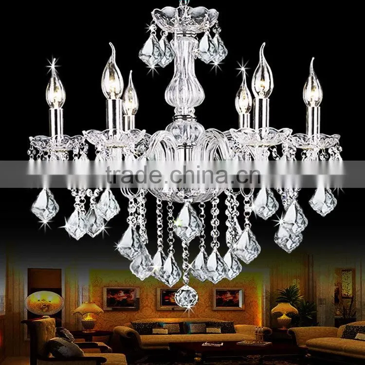 Big Empire Hotel Lobby Crystal Chandelier
