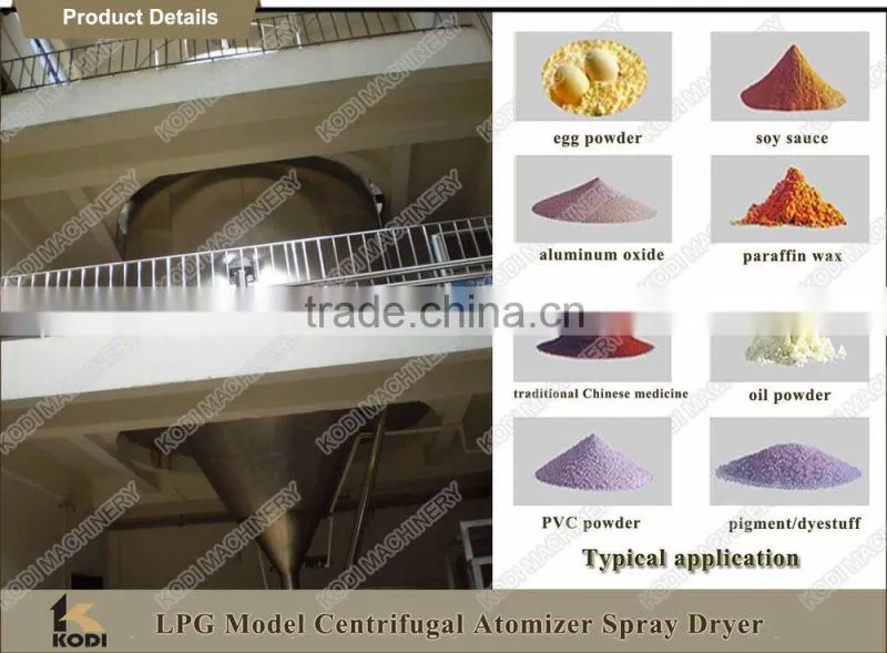 KODI High-speed Atomizer Amino acid Spray Dryer, Spray Drying Machine/Equipment