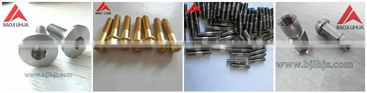 best price gr5 titanium flange nuts