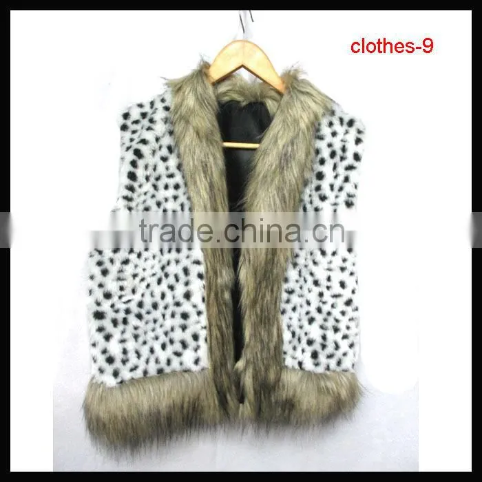 The newest fashion fur clothes