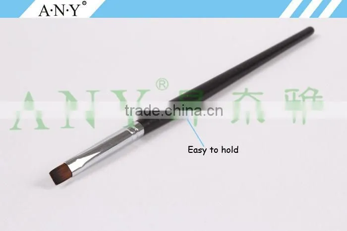 ANY UV Gel Nail Beauty Care Wood Handle Small Nail Brush for Nail Art