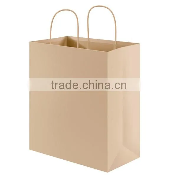 Cheap shopping paper bag kraft paper bag custom gift paper bag printing
