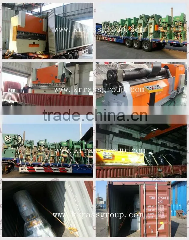 Q35Y hydraulic Metal Sheet Process Machine , Steel Facbricate Machine , Iron Rod Shearing Machine