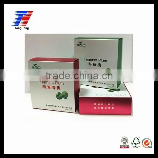 Factory Direct Sale Silver Card Box with custom printed logo and Competitive Price