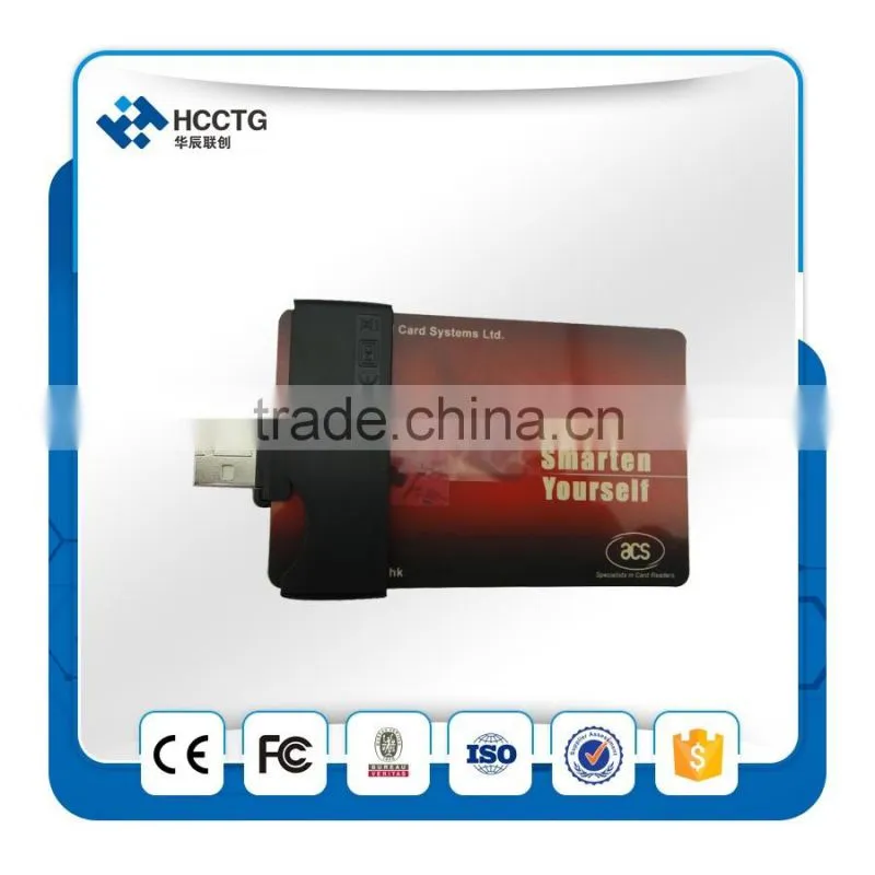 ACS Protable Android PC access Smart Card Reader Writer for Loyalty--ACR38U-N1