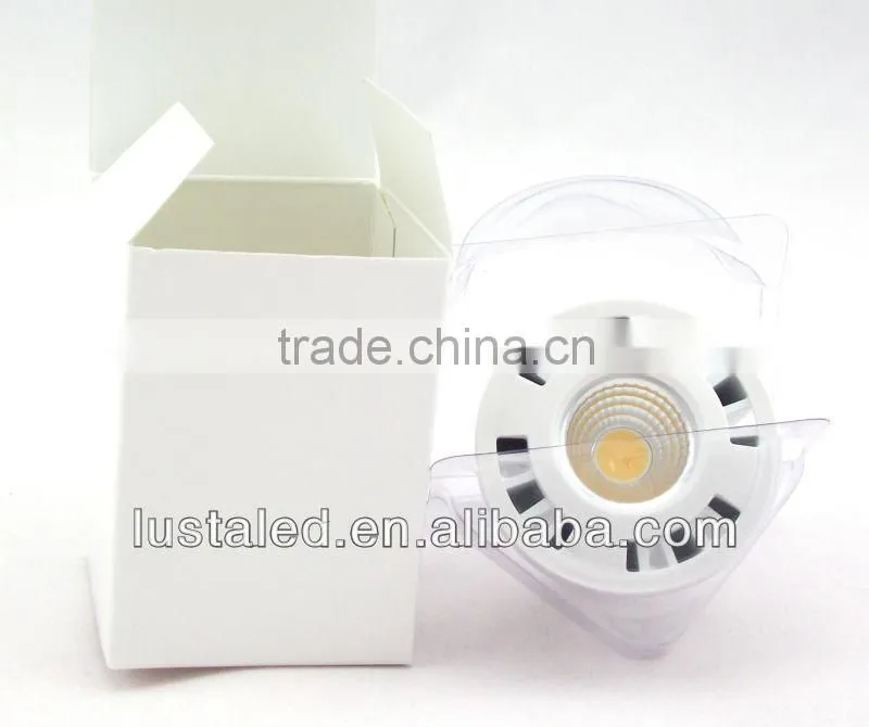 2014 NEW Hot Sale Bulb, AC/ DC 12V, GU10 Dimmable Spots Lights Lamp, 5w LED COB Spotlight GU10