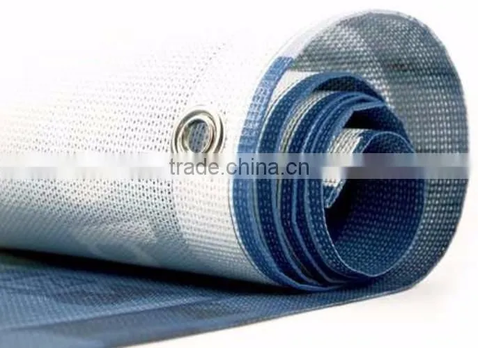 Eco-solvent /solvent outdoor 1000*1000D/12*12 270g pvc mesh banner material