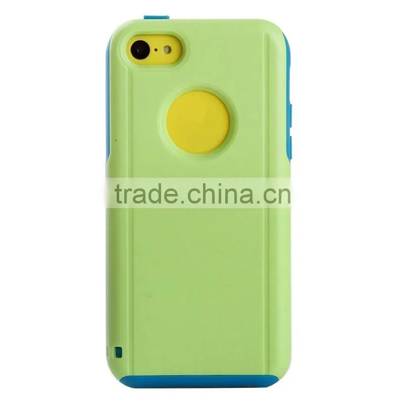 factory price Soft silicon hybird phone case for iphone 4s 5c 5s