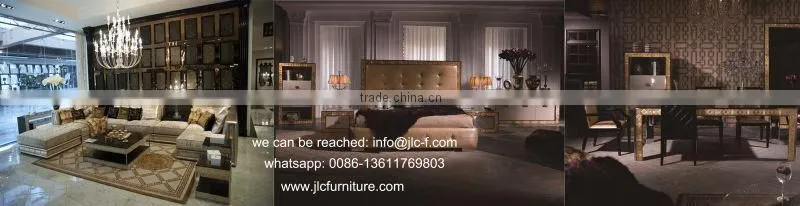 Coffee table with solid wood in living room customized by JL&C furniture